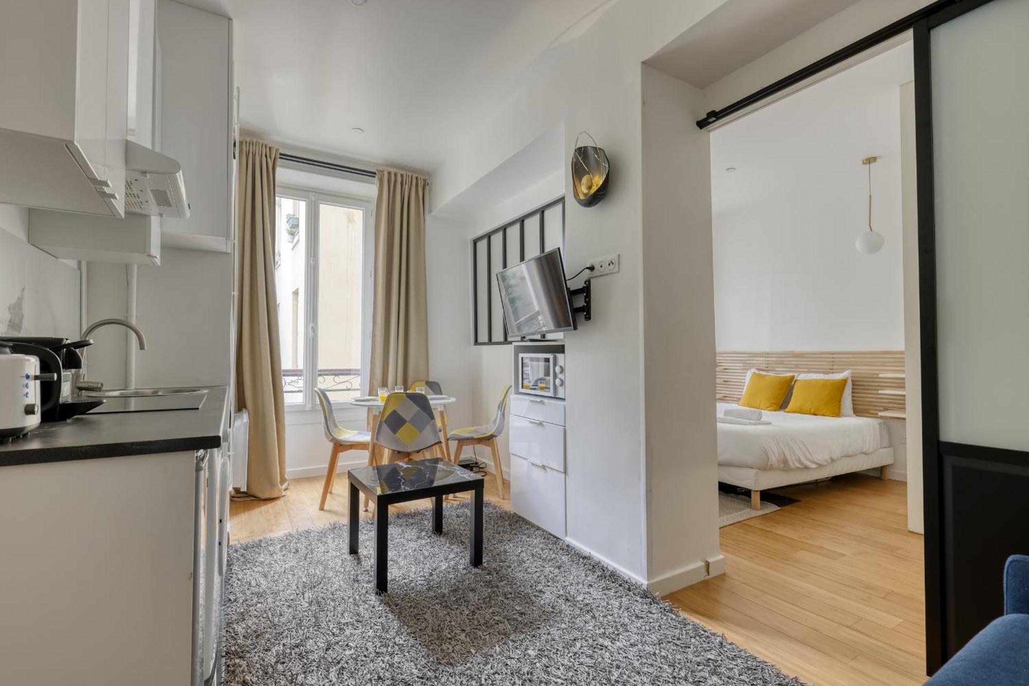 Ferienwohnung New And Quiet 1 Bdr Flat In The Heart Of Paris 12 Exterior foto